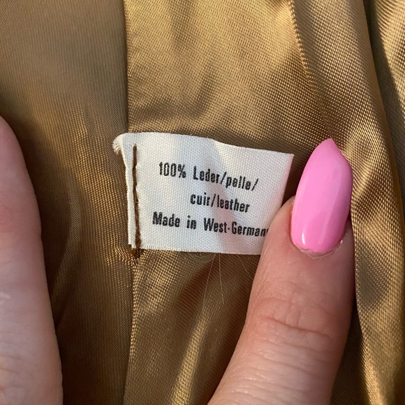 Lily FAROUCHE Munich leather skirt small - Picture 4 of 9